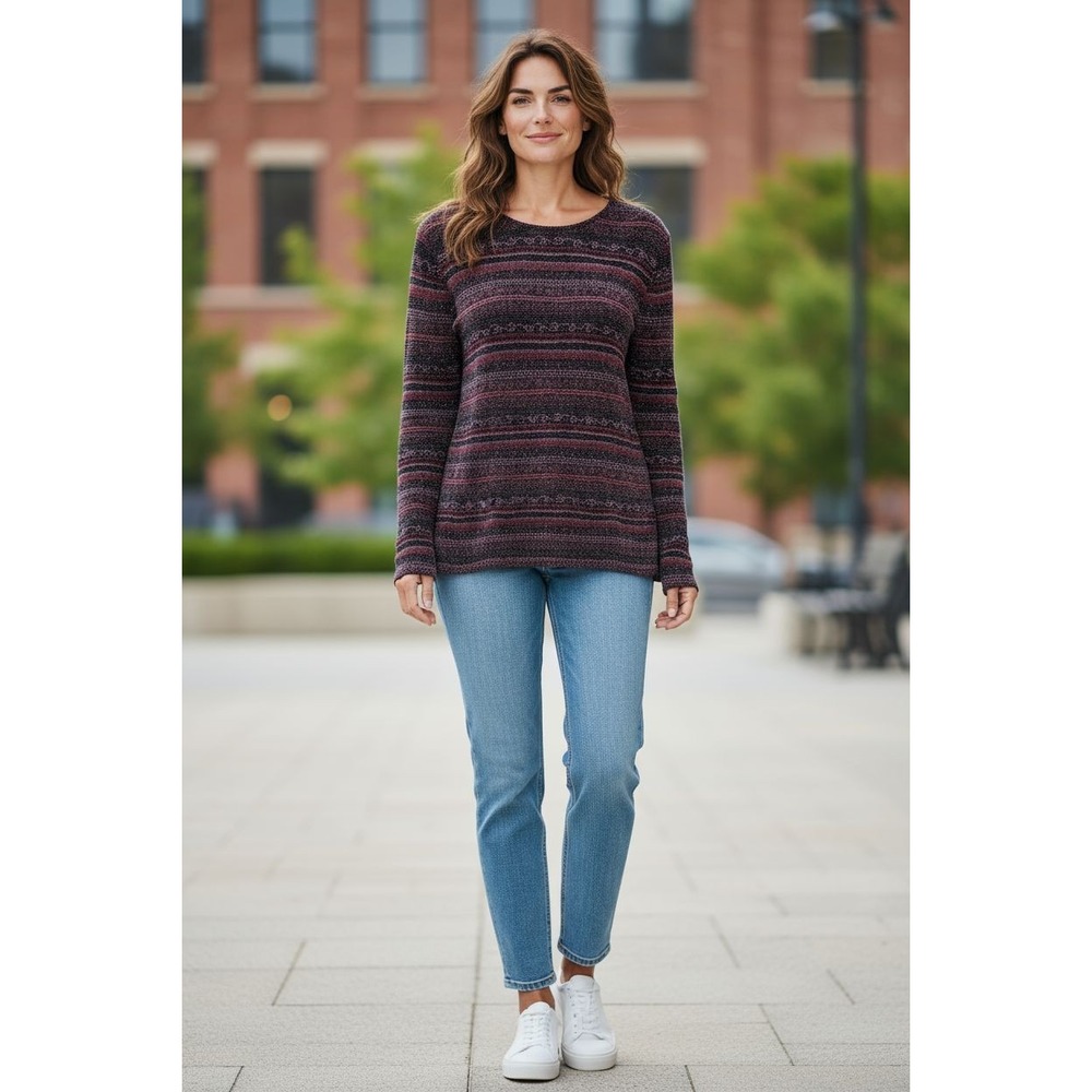 Womens JM Collection By Jennifer Moore. Fun  Sexy Classy‎  Shirt. Glitters...